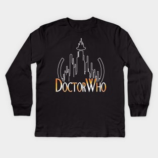 Doctor Frasier Who? Kids Long Sleeve T-Shirt